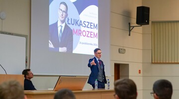 Spotkania z radcą prawnym Łukaszem Mrozem oraz dr. Kubą Gąsiorowskim