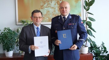 Porozumienie o współpracy pomiędzy UAFM a Komendą Miejską Policji w Krakowie