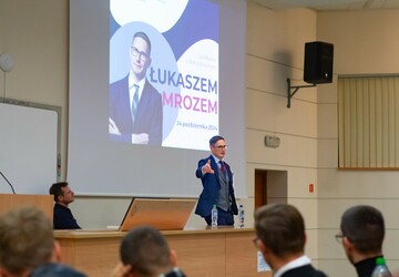 Spotkania z radcą prawnym Łukaszem Mrozem oraz dr. Kubą Gąsiorowskim